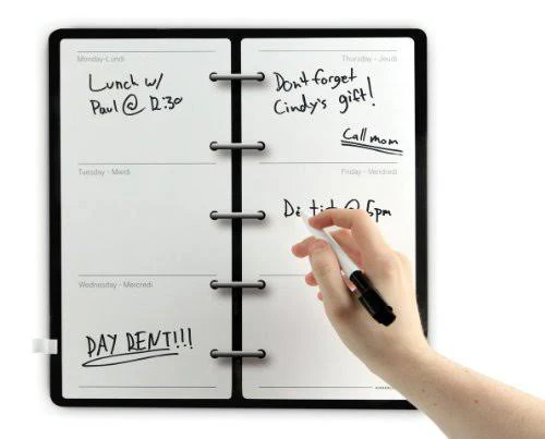 Agenda Dry Erase Magnetic Memo Board by Kikkerland - Image 2