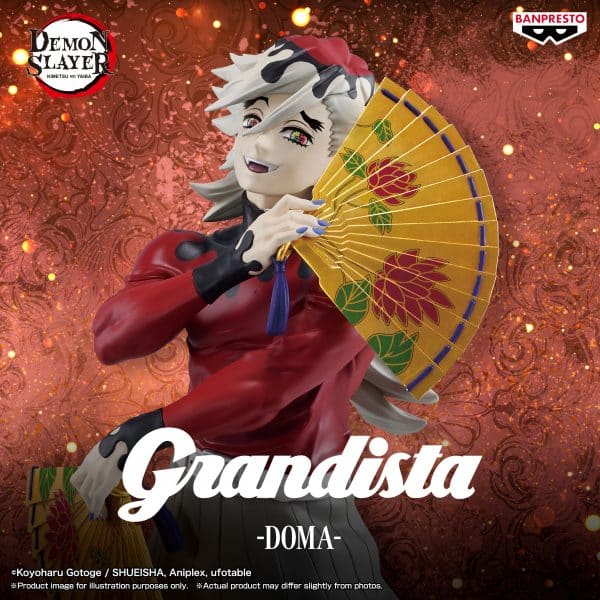 Demon Slayer Kimetsu No Yaiba Doma Grandista Figure By Banpresto - Image 2