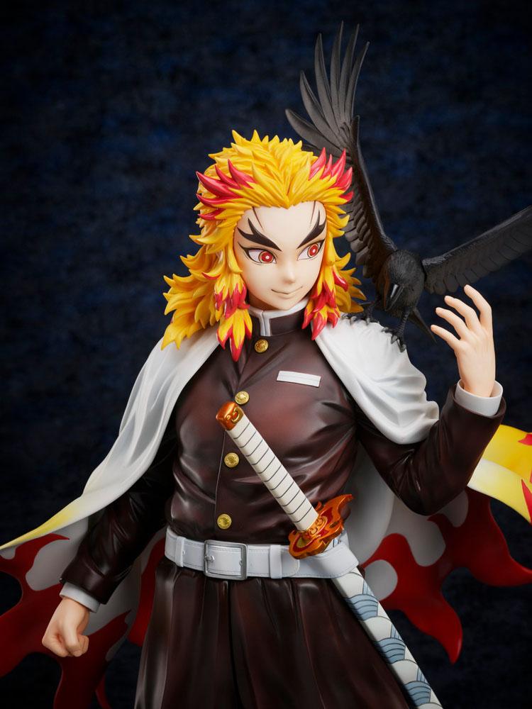 Demon Slayer: Kimetsu no Yaiba Kyojuro Rengoku 1/4 scale Figure By Aniplex - Image 2