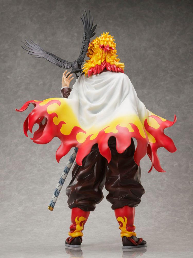 Demon Slayer: Kimetsu no Yaiba Kyojuro Rengoku 1/4 scale Figure By Aniplex - Image 3