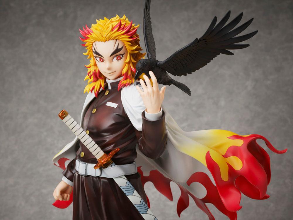 Demon Slayer: Kimetsu no Yaiba Kyojuro Rengoku 1/4 scale Figure By Aniplex - Image 4