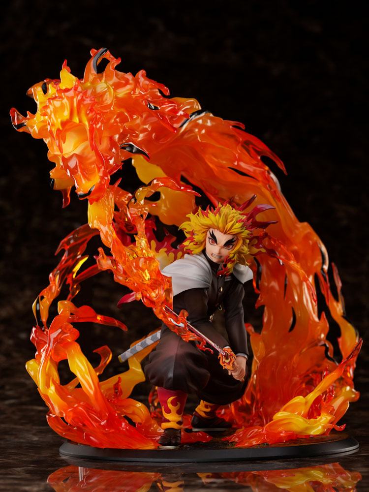 Demon Slayer Kimetsu No Yaiba Kyojuro Rengoku 1/8 Scale Figure - Image 3