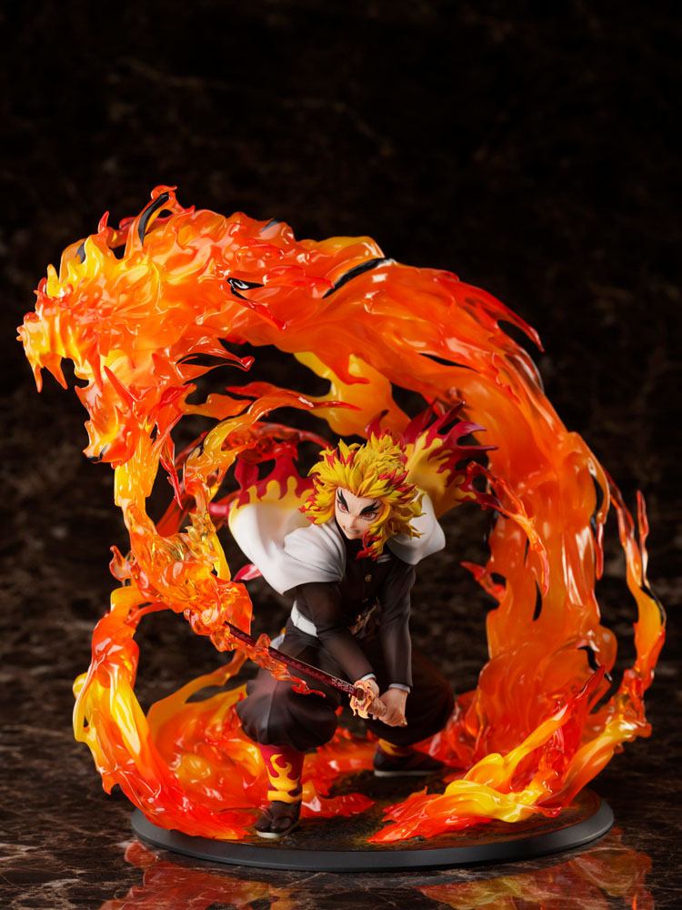 Demon Slayer Kimetsu No Yaiba Kyojuro Rengoku 1/8 Scale Figure - Image 4