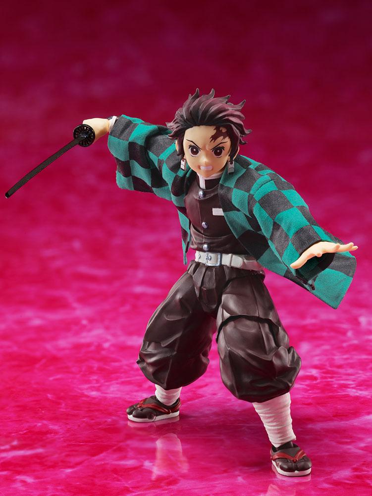 Demon Slayer Kimetsu No Yaiba BuzzMod Tanjiro Kamado 1/12 Scale Action Figure by Aniplex - Image 3