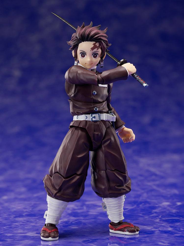 Demon Slayer Kimetsu No Yaiba BuzzMod Tanjiro Kamado 1/12 Scale Action Figure by Aniplex - Image 4