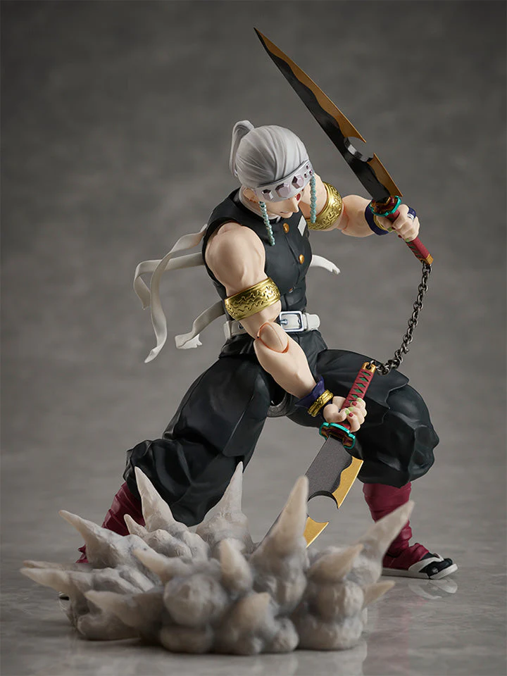 Demon Slayer Kimetsu no Yaiba Tengen Uzui 1/12 BUZZmod 1/12 Scale Action Figure by Aniplex - Image 4