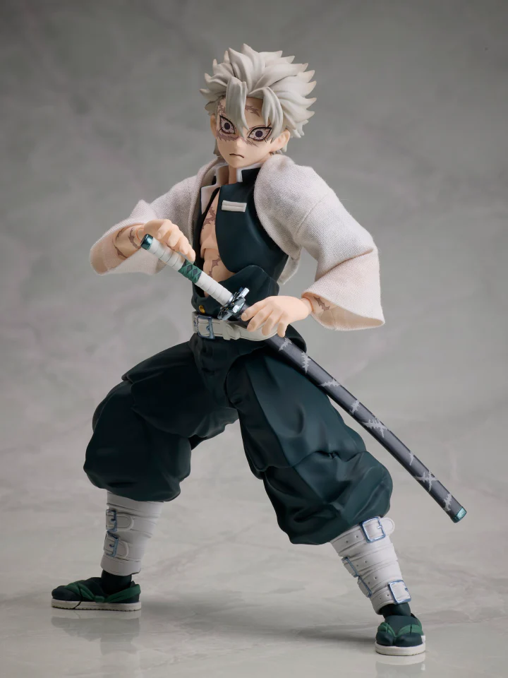 Demon Slayer: Kimetsu no Yaiba BUZZmod. Sanemi Shinazugawa 1/12 Scale Action Figure By Aniplex - Image 2