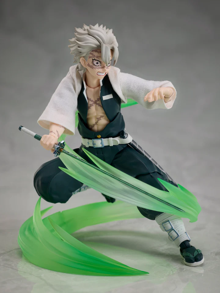Demon Slayer: Kimetsu no Yaiba BUZZmod. Sanemi Shinazugawa 1/12 Scale Action Figure By Aniplex - Image 4