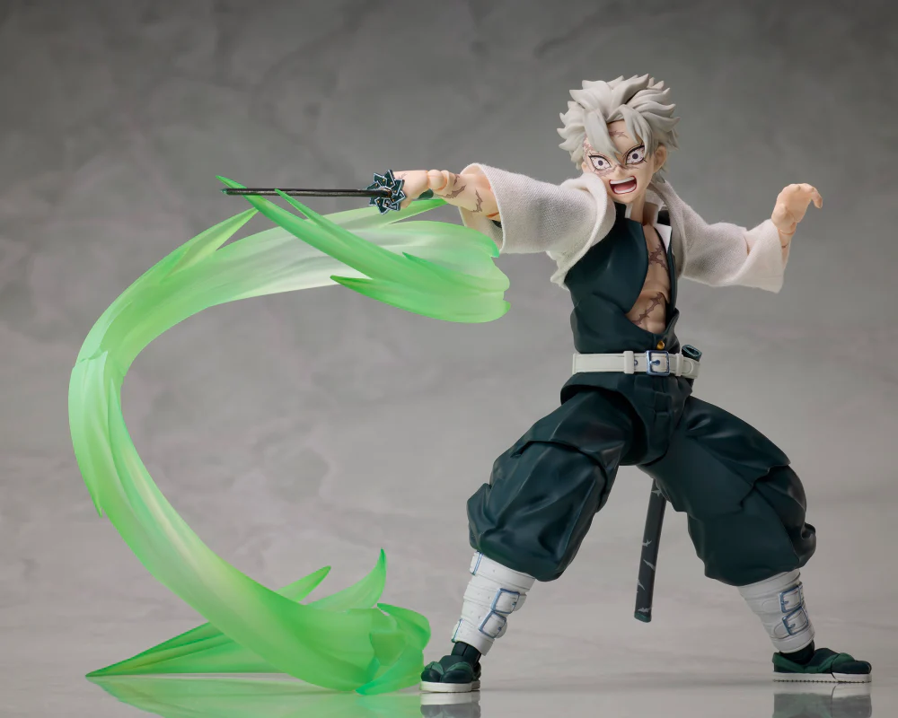 Demon Slayer: Kimetsu no Yaiba BUZZmod. Sanemi Shinazugawa 1/12 Scale Action Figure By Aniplex - Image 5