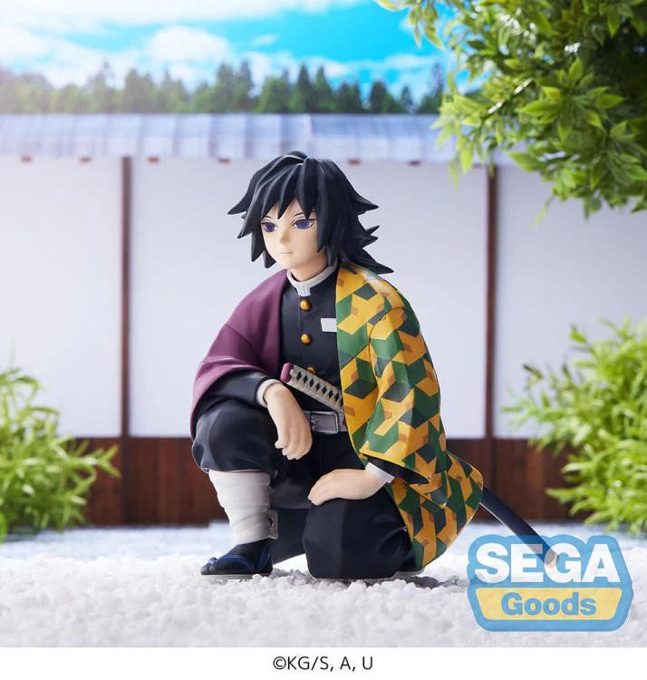 Demon Slayer Kimetsu no Yaiba: Giyu Tomioka Hashira Meeting PM Perching Figure by SEGA - Image 2