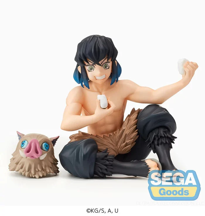 Demon Slayer Kimetsu Inosuke Hashibira No Yaiba Pm Perching Figure by Sega - Image 3