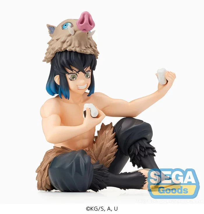 Demon Slayer Kimetsu Inosuke Hashibira No Yaiba Pm Perching Figure by Sega - Image 4