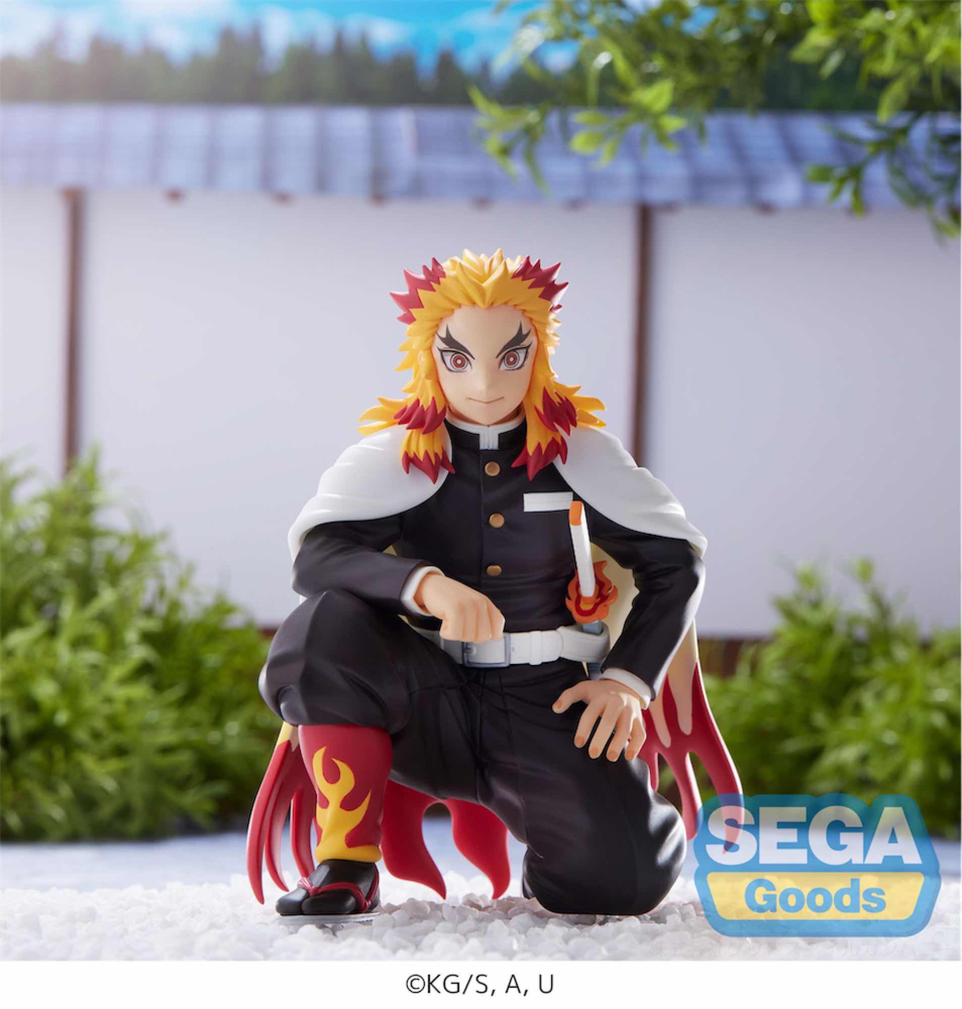 Demon Slayer Kimetsu no Yaiba: Kyojuro Rengoku Hashira Meeting PM Perching Figure by SEGA - Image 2