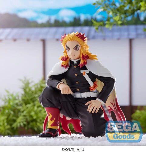 Demon Slayer Kimetsu no Yaiba: Kyojuro Rengoku Hashira Meeting PM Perching Figure by SEGA - Image 4