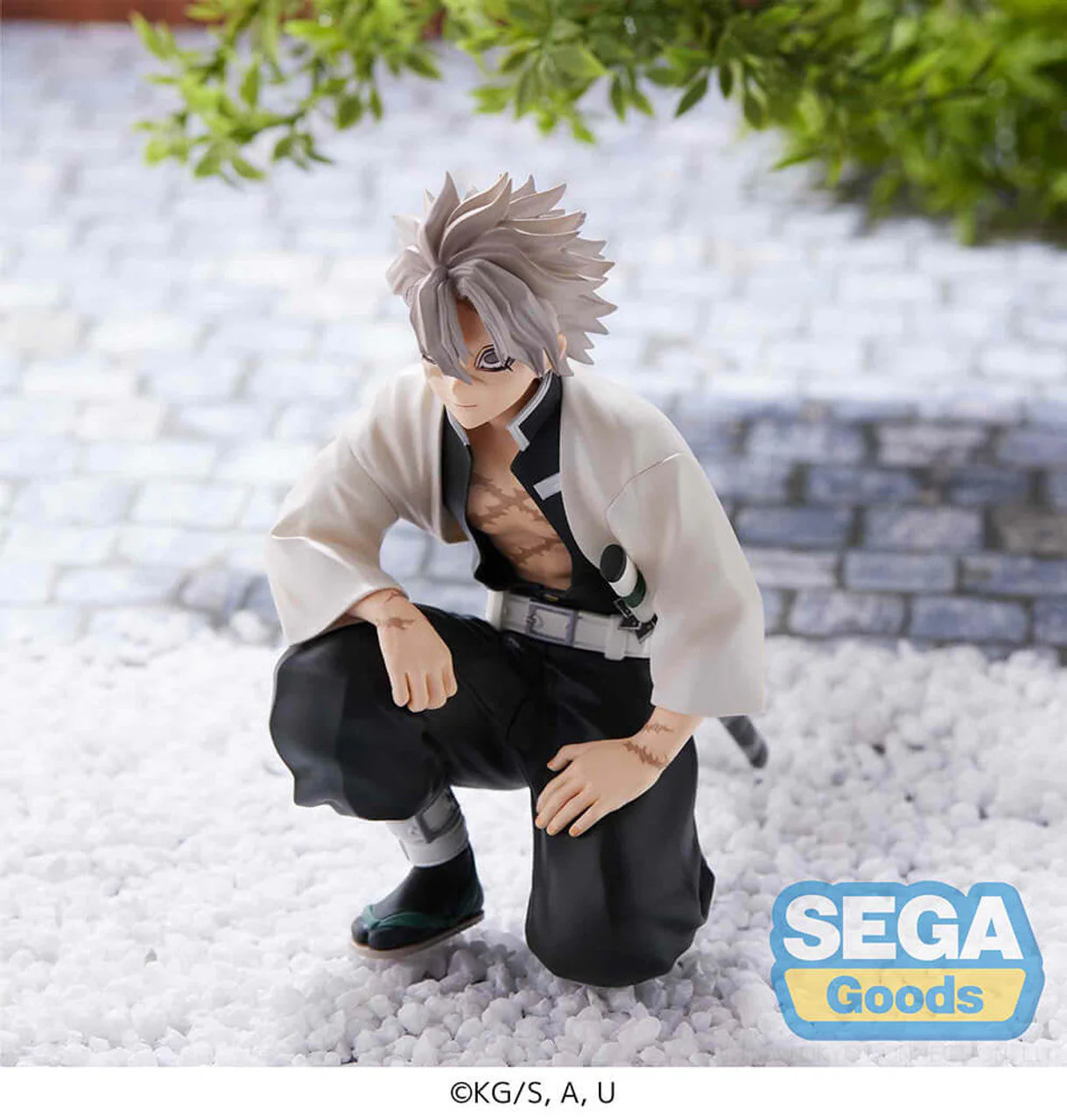 Demon Slayer Kimetsu no Yaiba Sanemi Shinazugawa Hashira Meeting PM Perching Figure by SEGA - Image 2