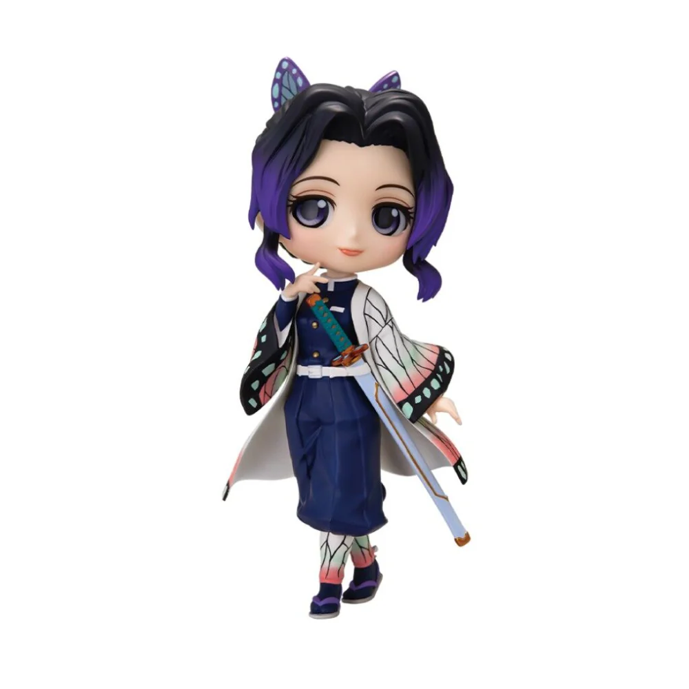 Demon Slayer Kimetsu No Yaiba Shinobu Kocho Ver.A Q Posket Figure by Banpresto