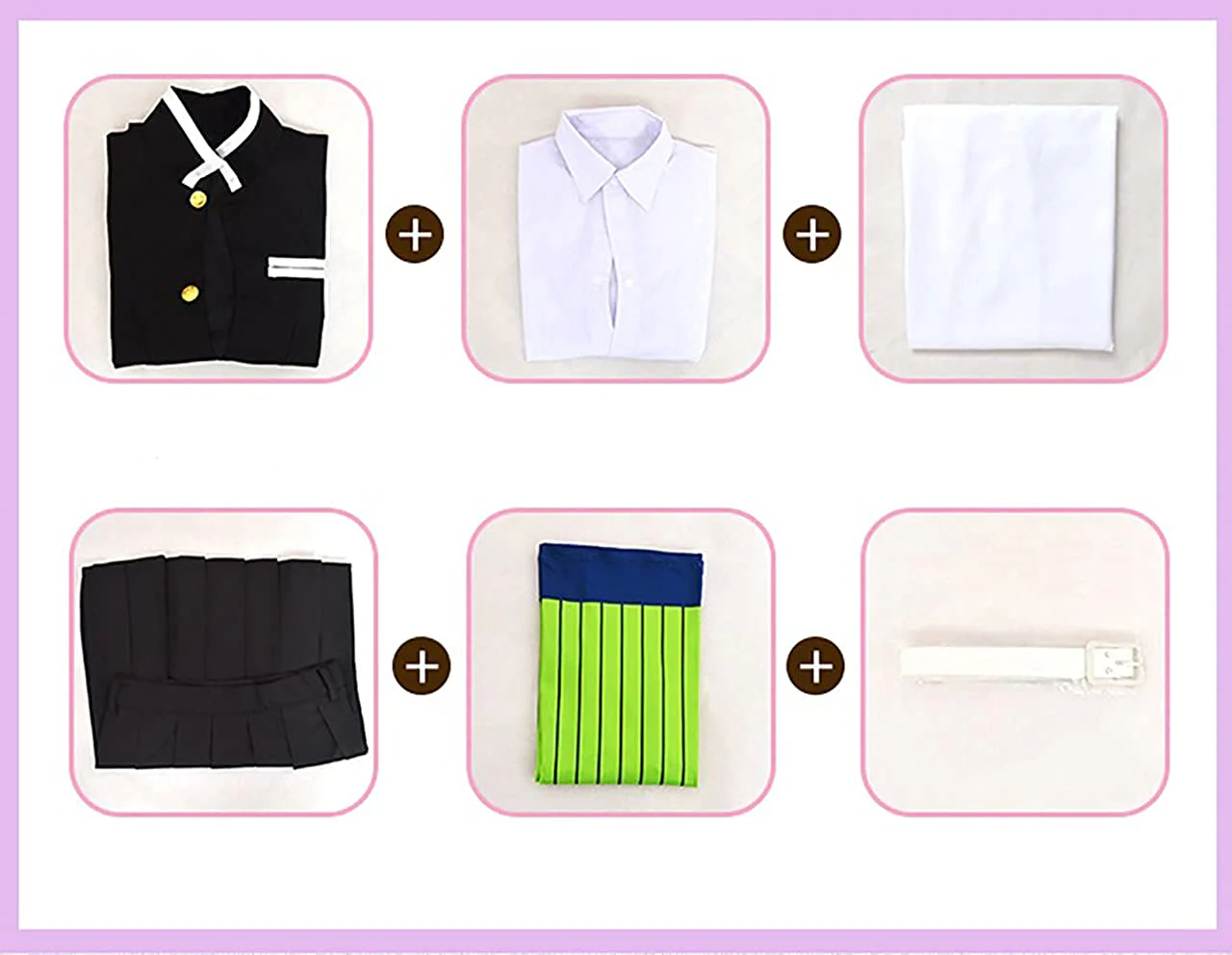 Demon Slayer Mitsuri Kanroji  Costume Set - Image 2