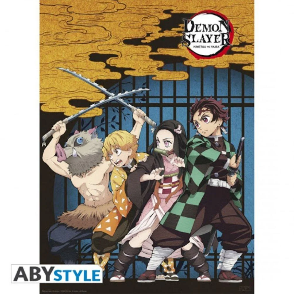 DEMON SLAYER - Poster "Group" (52x38)