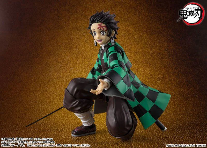 Demon Slayer TANJIRO KAMADO Battle of Infinite Castle Ver. S.H. Figuarts Action Figure By Bandai Tamshii - Image 3
