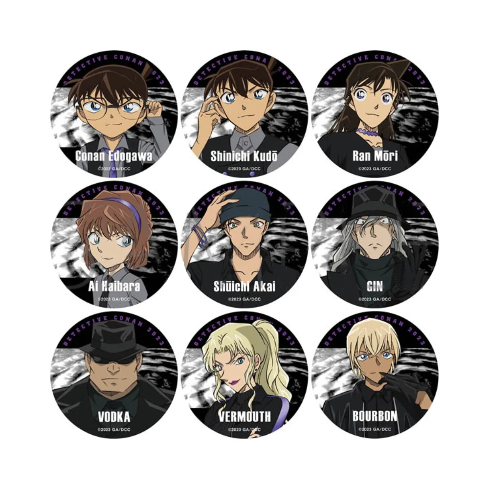 Detective Conan: Black Iron Fish Shadow - Character badge (1 Random)
