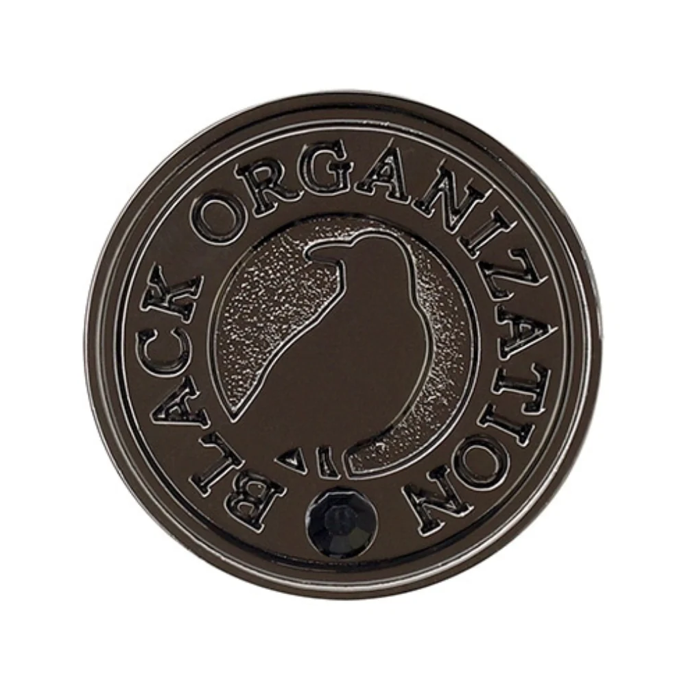 Detective Conan: Black Iron Fish Shadow - Emblem style pin badge