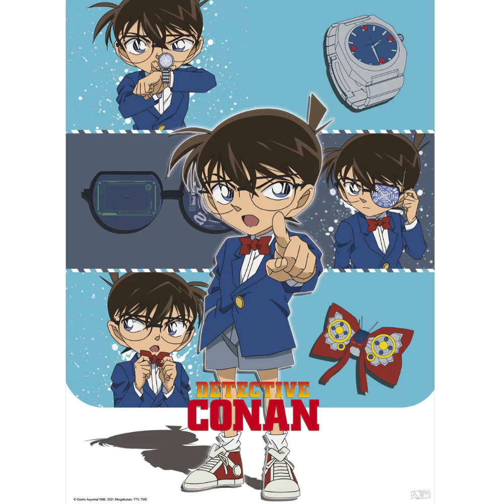 Detective Conan Conan 52X38 cm Poster by Abysse