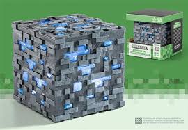 Minecraft Diamond Ore Illuminating Collector Replica By Noble Collection - Image 2