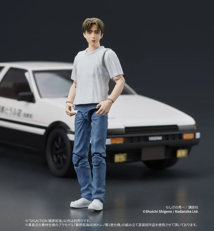 DIGACTION Initial D Takumi Fujiwara Action Figures By DIG - Image 7