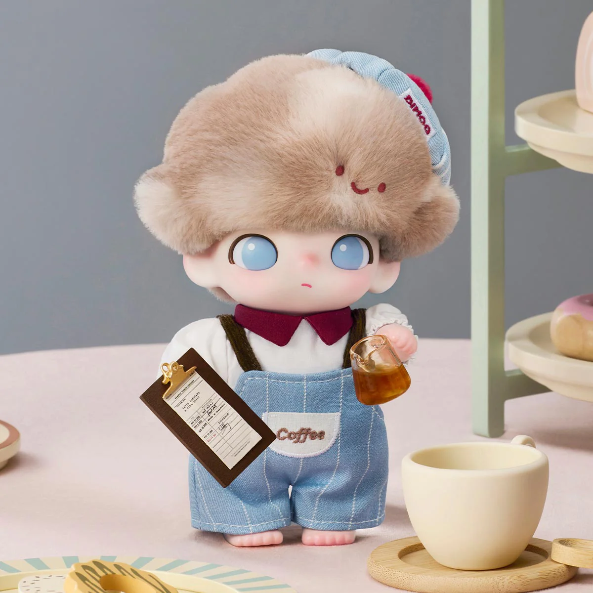 Dimoo Crush On Coffee Series-Vinyl Plush Blister Pack By Pop Mart - Image 3