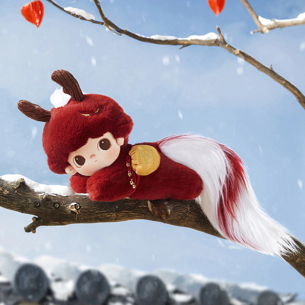 Dimoo Stories In The Cup Series-Auspicious Animal Cotton Doll By Pop Mart - Image 3