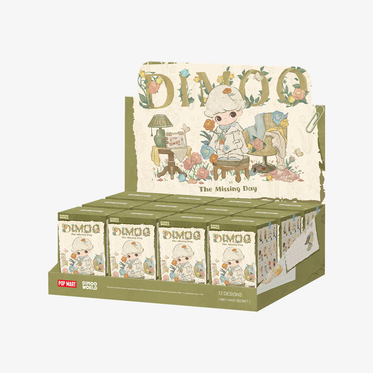 Dimoo The Missing Day Series Figure Blind box By Pop Mart - Image 2
