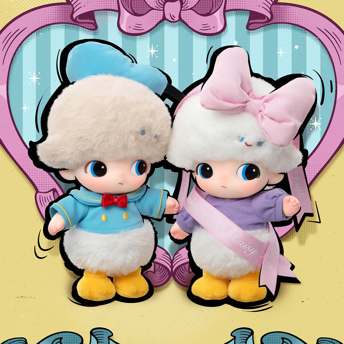 Dimoo World × Disney Series Vinyl Plush Keychain Blind Box By Pop Mart - Image 5