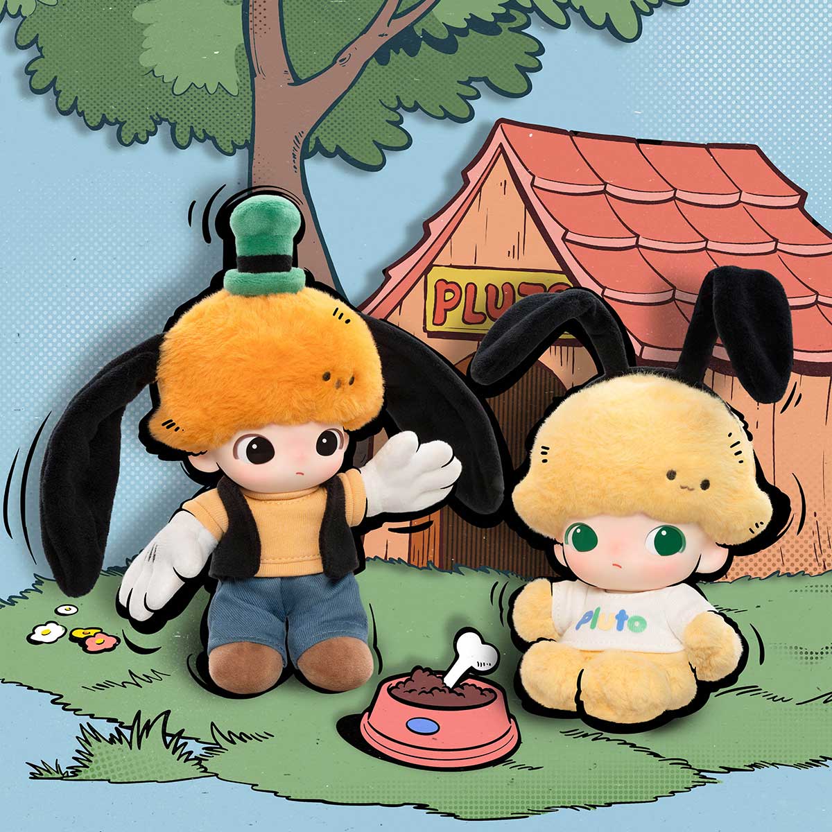 Dimoo World × Disney Series Vinyl Plush Keychain Blind Box By Pop Mart - Image 6