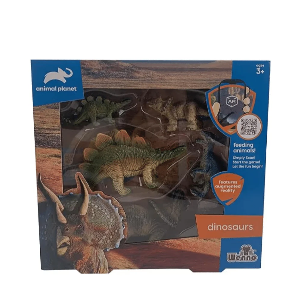 Dinosaur in window box 5pcs