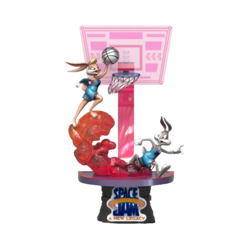 Space Jam: A New Legacy-Lola Bunny & Bugs Bunny Diorama Stage by Beast Kingdom (Diorama Stage-072)