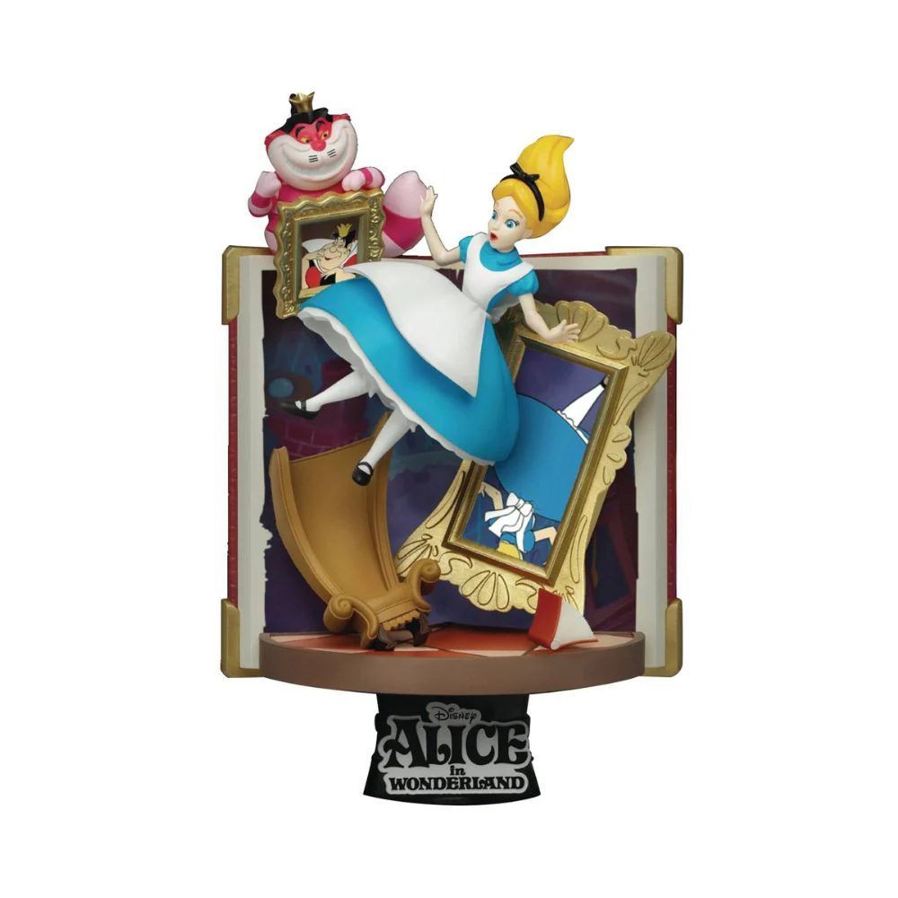 Disney Story Book Series Alice in Wonderland Pinocchio Diorama Stage by Beast Kingdom (Diorama Stage- 077)