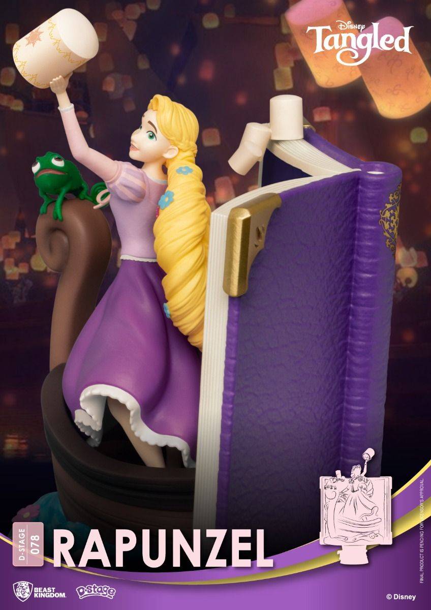 Disney Story Book Series Rapunzel Diorama Stage by Beast Kingdom (Diorama Stage-078) - Image 4