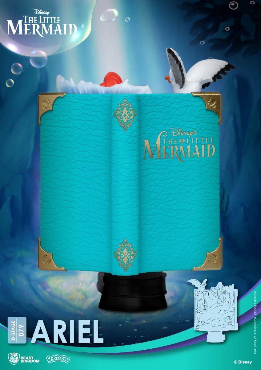 Disney Story Book Series Ariel Diorama Stage by Beast Kingdom (Diorama Stage-079) - Image 3