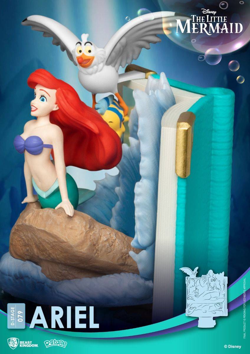 Disney Story Book Series Ariel Diorama Stage by Beast Kingdom (Diorama Stage-079) - Image 4