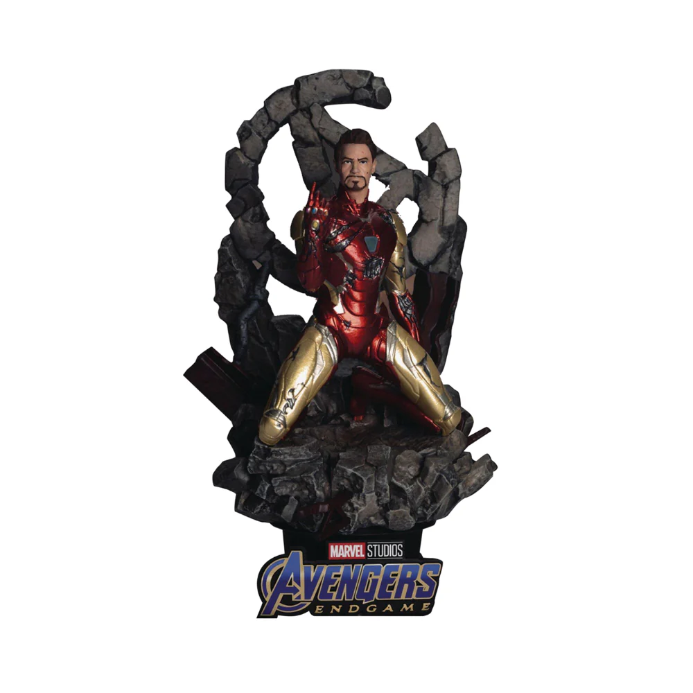 Marvel Avengers: Endgame Iron-Man with MK85 Diorama Stage by Beast Kingdom (Diorama Stage-081)