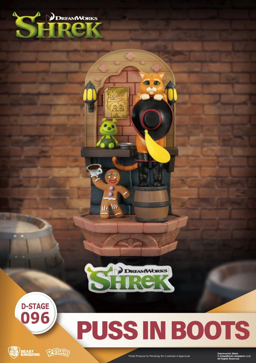 Disney Puss In Boots Diorama Stage by Beast Kingdom (Diorama Stage-096) - Image 2