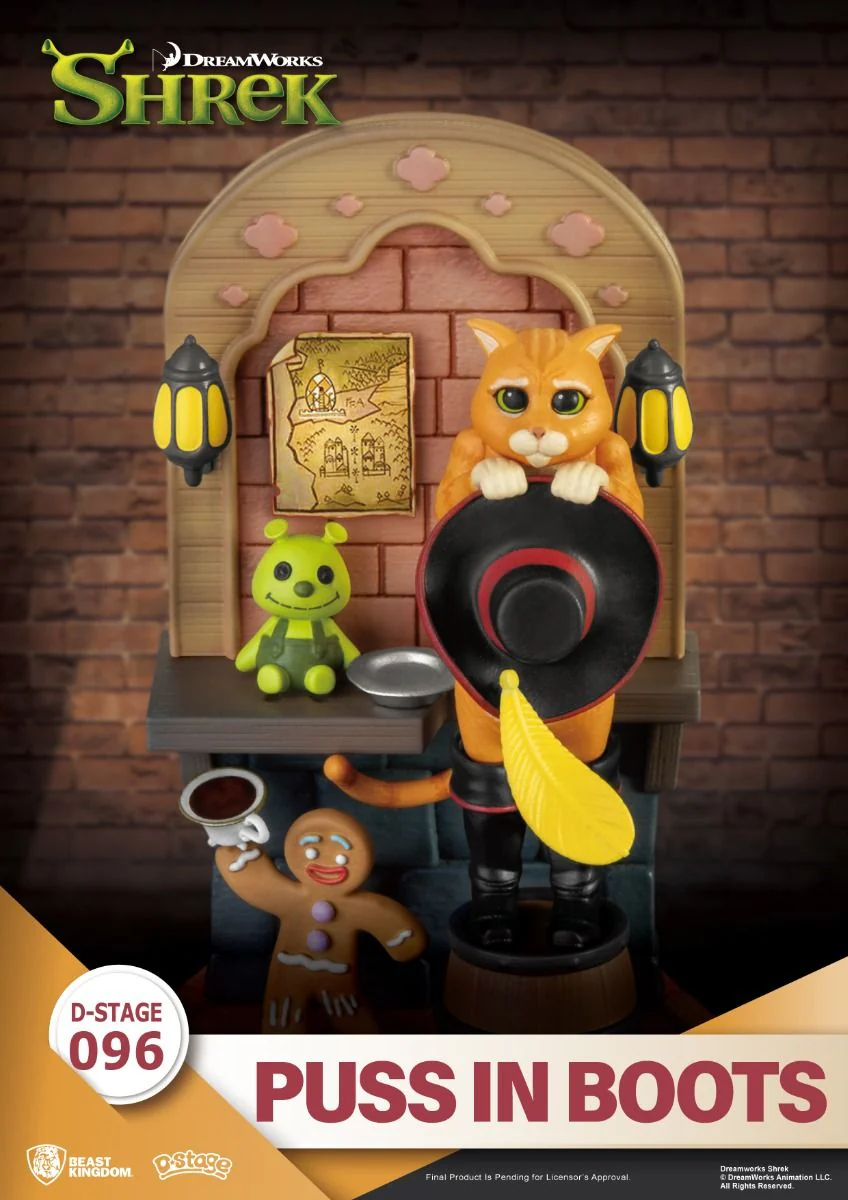 Disney Puss In Boots Diorama Stage by Beast Kingdom (Diorama Stage-096) - Image 4
