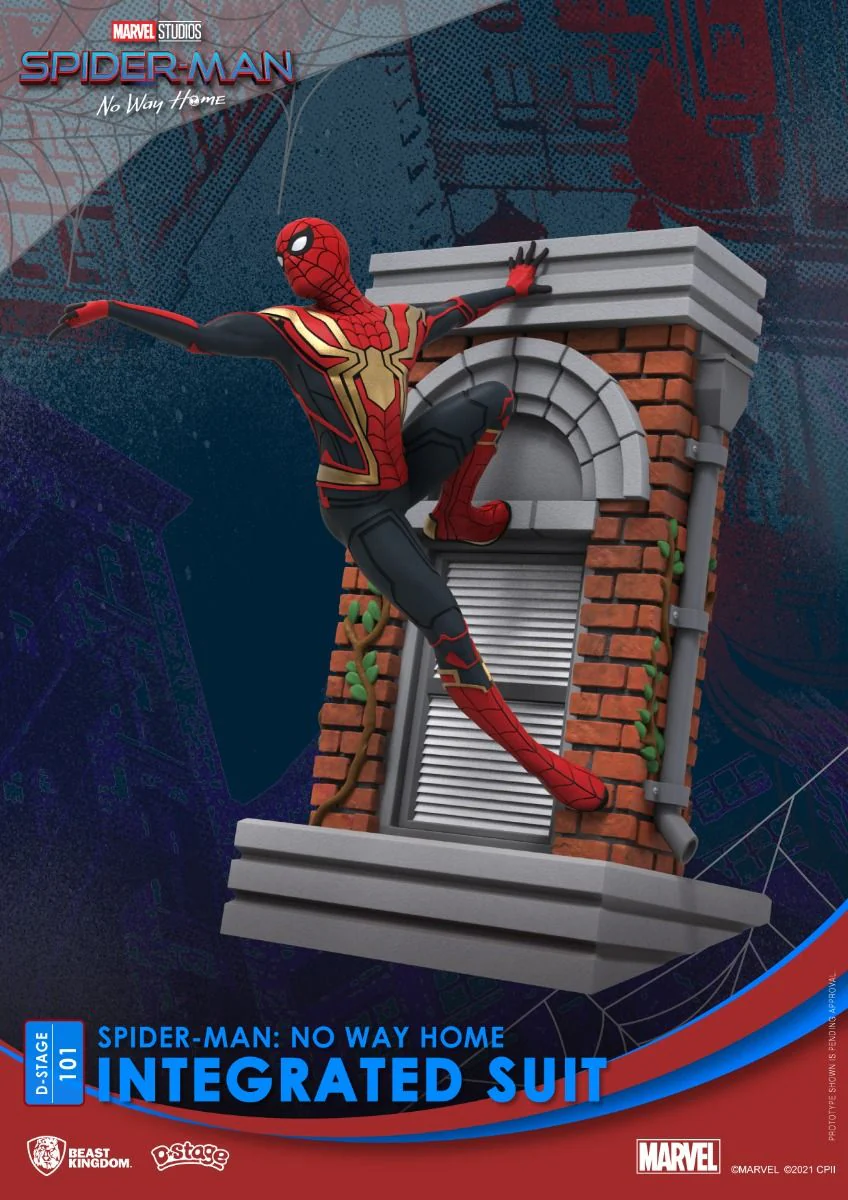 Spider-Man: No Way Home-Integrated Suit Diorama Stage by Beast Kingdom (Diorama Stage-101) - Image 2