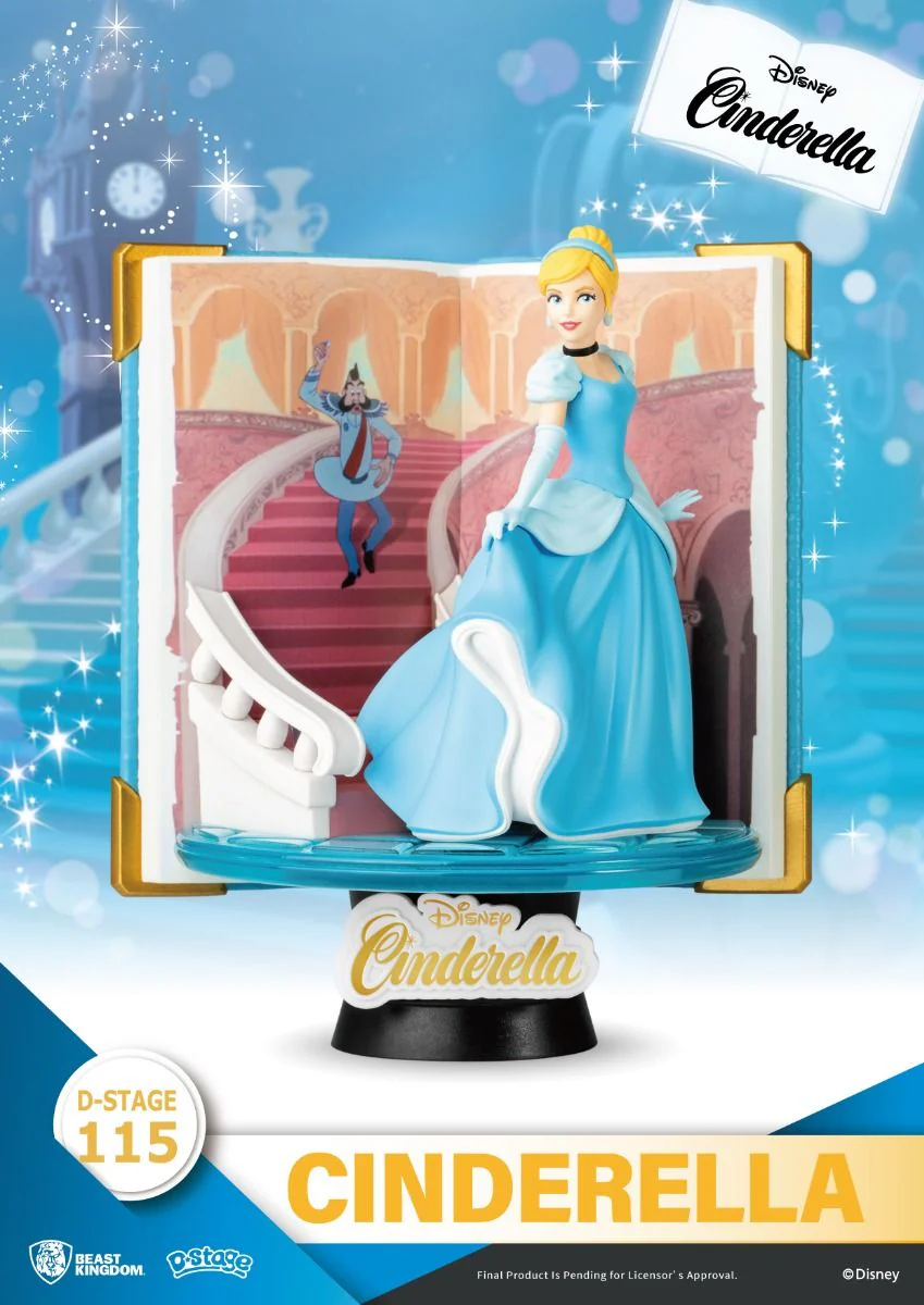 Disney Story Book Series Cinderella Diorama Stage by Beast Kingdom (Diorama Stage-115) - Image 2