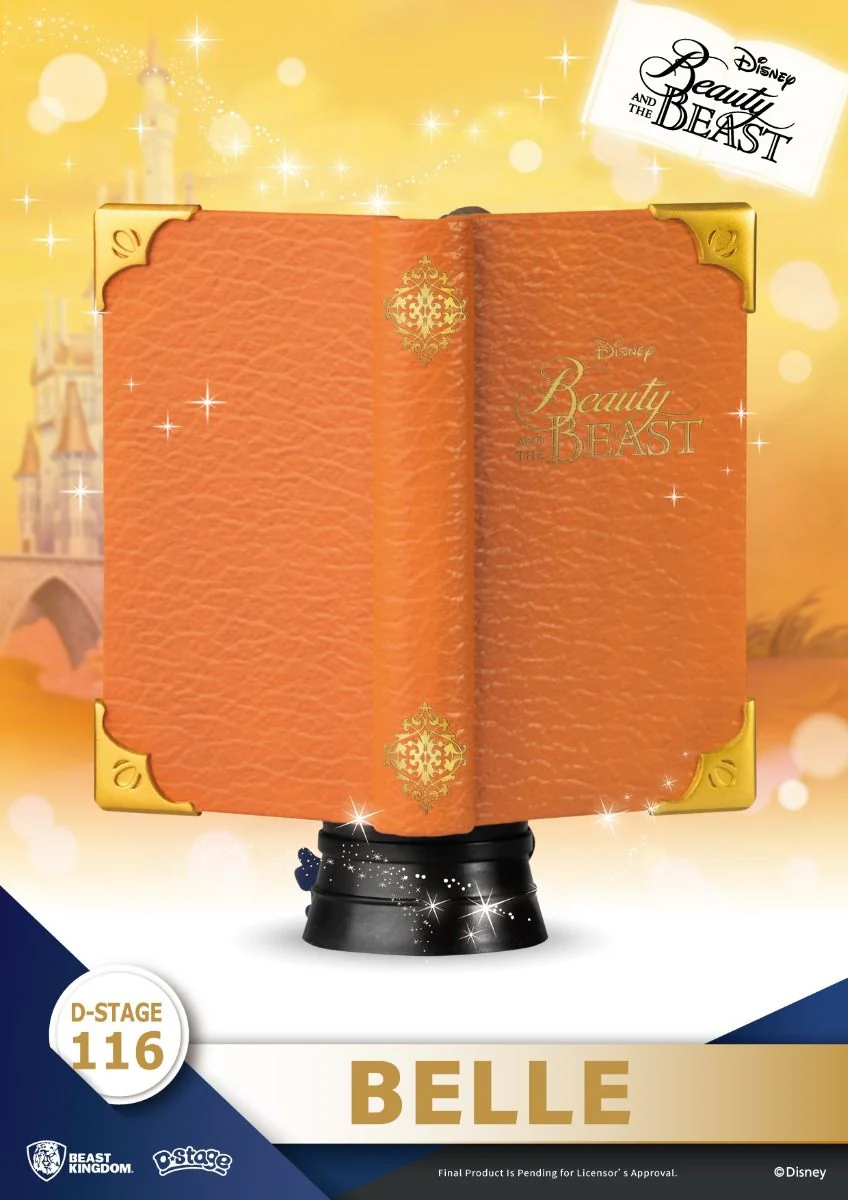 Disney Story Book Series Belle Diorama Stage by Beast Kingdom (Diorama Stage-116) - Image 3
