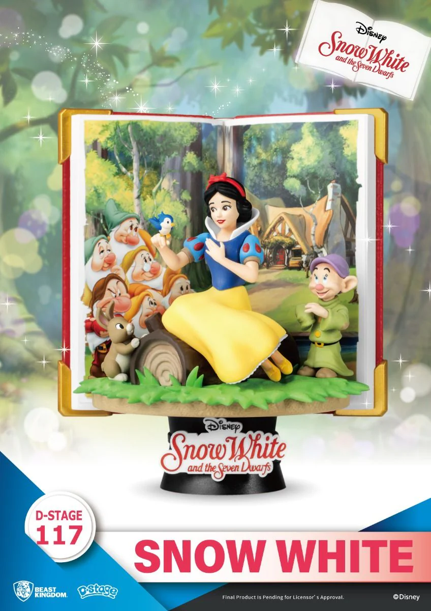 Disney Story Book Series Snow White Diorama Stage by Beast Kingdom (Diorama Stage-117) - Image 2