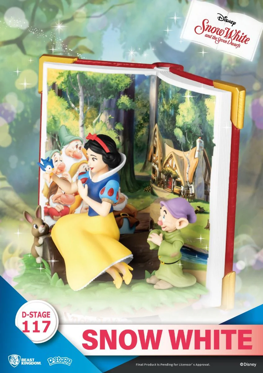 Disney Story Book Series Snow White Diorama Stage by Beast Kingdom (Diorama Stage-117) - Image 4