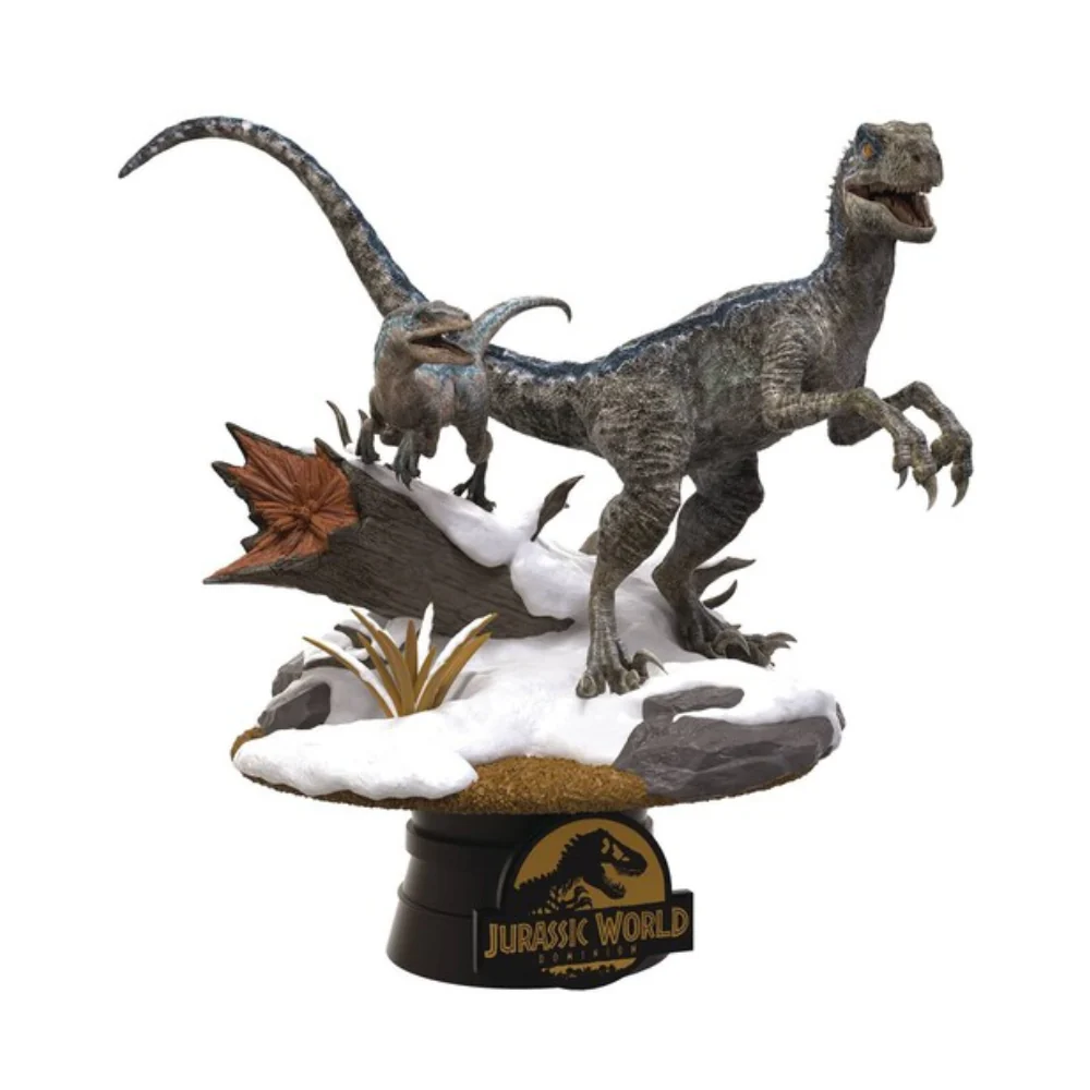 Jurassic World: Dominion Blue & Beta Diorama Stage-121 by Beast Kingdom