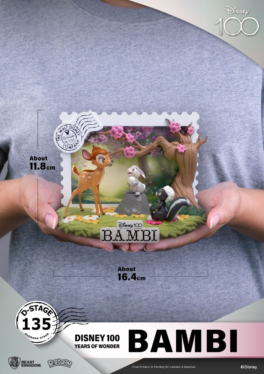 Disney 100th Bambi Diorama Stage-135 by Beast Kingdom - Image 3