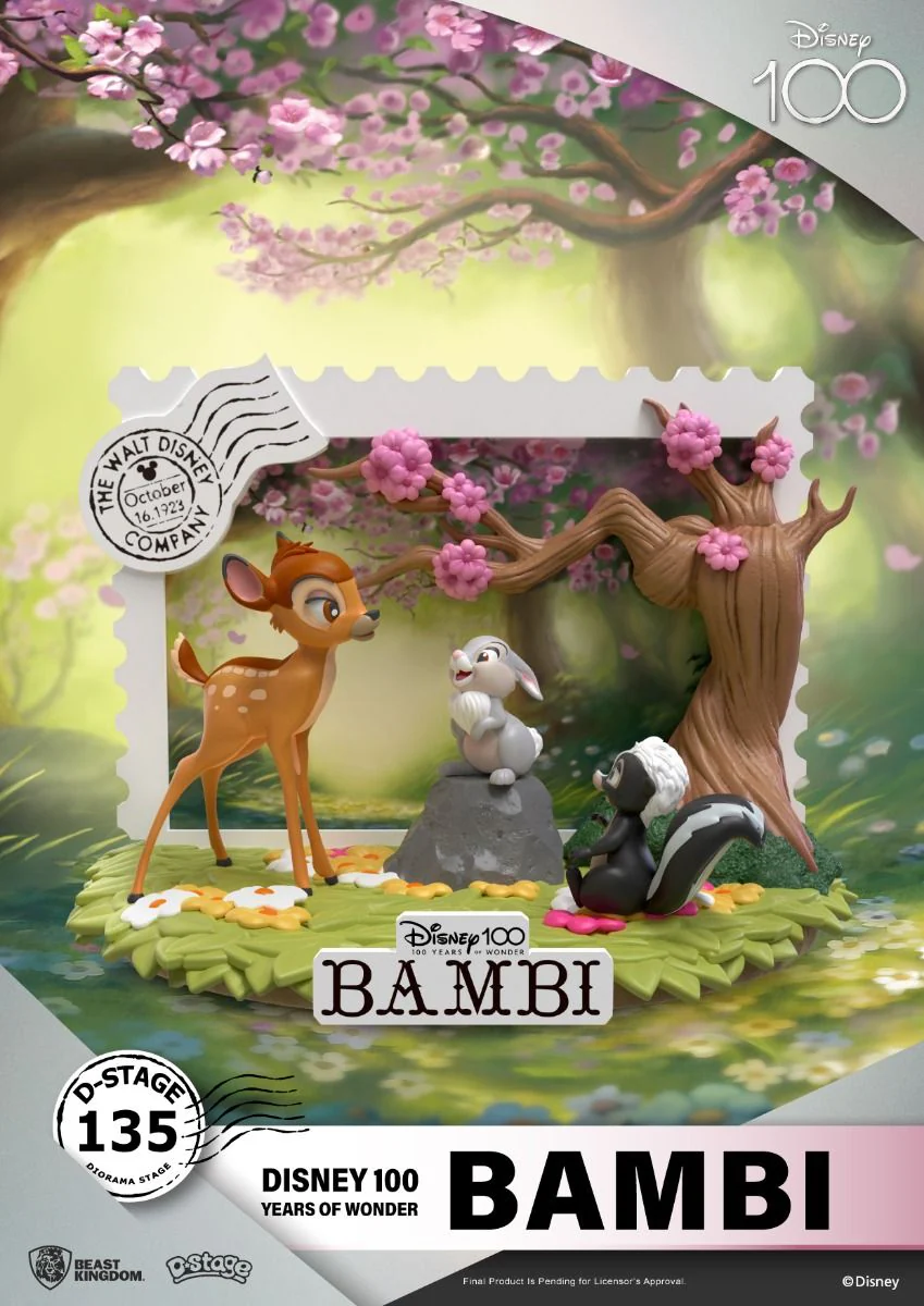 Disney 100th Bambi Diorama Stage-135 by Beast Kingdom - Image 4